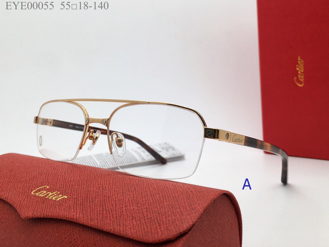 Santos Cartier Rectangular Half frame Eyewear EYE00055
